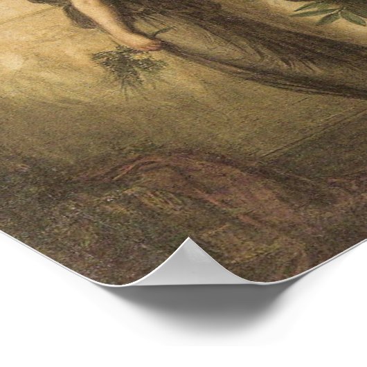 Gone, maar niet vergeten Canvas afdrukken Poster (Hoek)