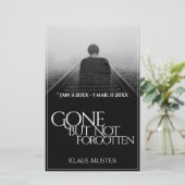 Gone, maar niet vergeten - Donker (Staand voorkant)