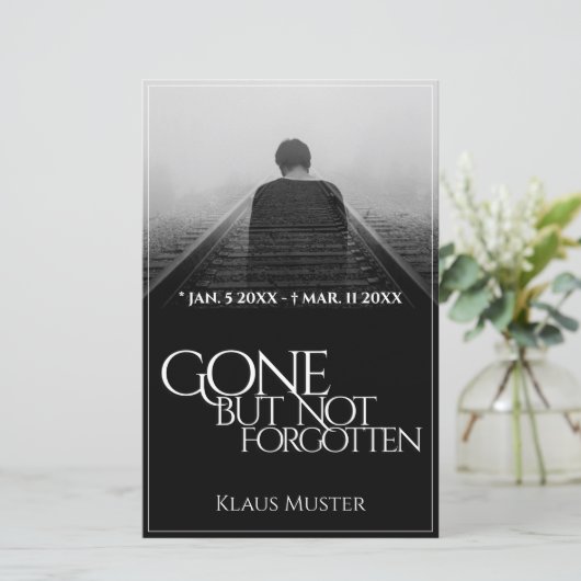 Gone, maar niet vergeten - Donker (Staand voorkant)