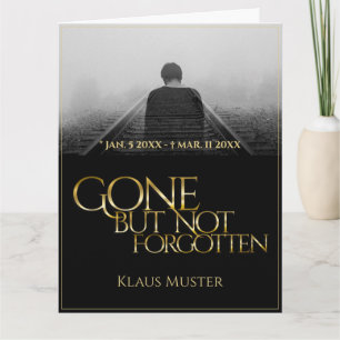 Gone, maar niet vergeten - Donkergoud Kaart