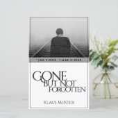 Gone, maar niet vergeten - helder (Staand voorkant)
