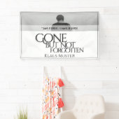 Gone, maar niet vergeten - helder spandoek (Insitu)