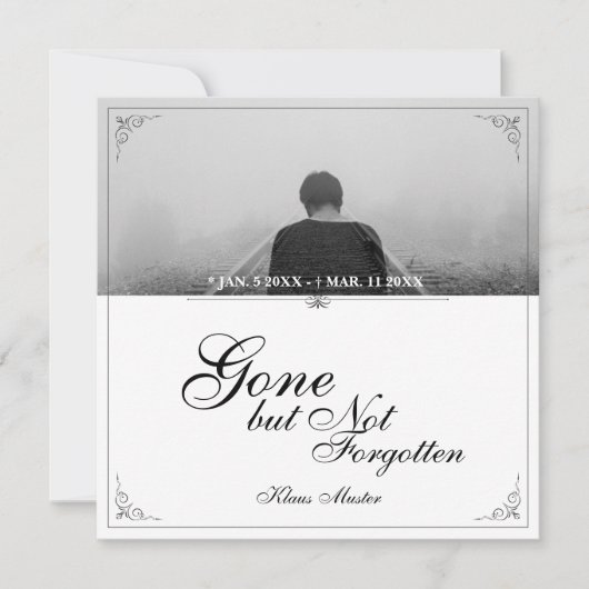 Gone, maar niet vergeten - Klassiek (Voorkant)