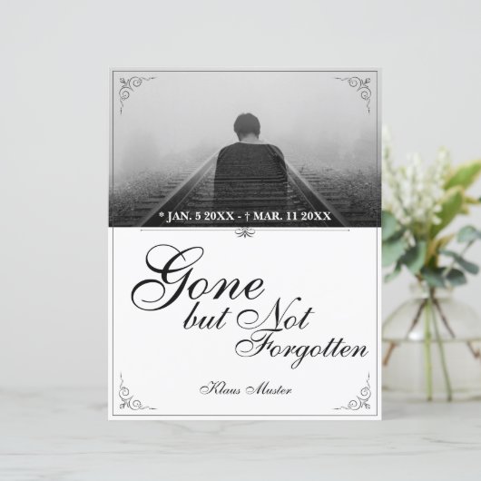 Gone, maar niet vergeten - Klassiek (Staand voorkant)