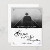 Gone, maar niet vergeten - Klassiek (Voorkant / Achterkant)