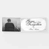 Gone, maar niet vergeten - Klassiek Spandoek (Horizontaal)