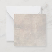 Gone, maar niet vergeten -  notitiekaartje (Achterkant)