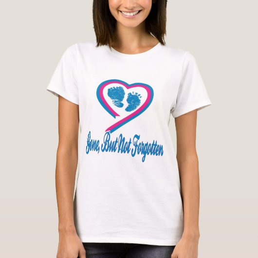 Gone, maar niet vergeten t-shirt (Voorkant)