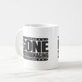 GONE MICROMANAGING - EEN GEWOON, CONTROLE Freak Bo Koffiemok (Voorkant links)