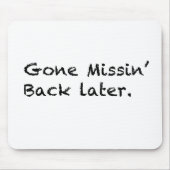 Gone Missin' Muismat (Voorkant)