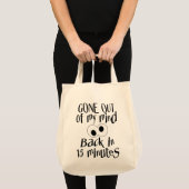"Gone out My Mind" Tote Bag (Voorkant (product))