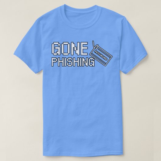 Gone Phishing T-shirt (Design voorkant)