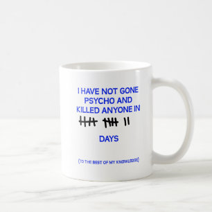 Gone Psycho Funny Mug Koffiemok