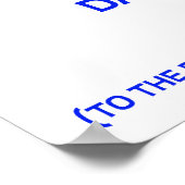 Gone Psycho Funny Poster (Hoek)