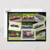 Gone Racing Briefkaart (Voorkant / Achterkant)