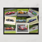 Gone Racing Briefkaart (Voorkant)