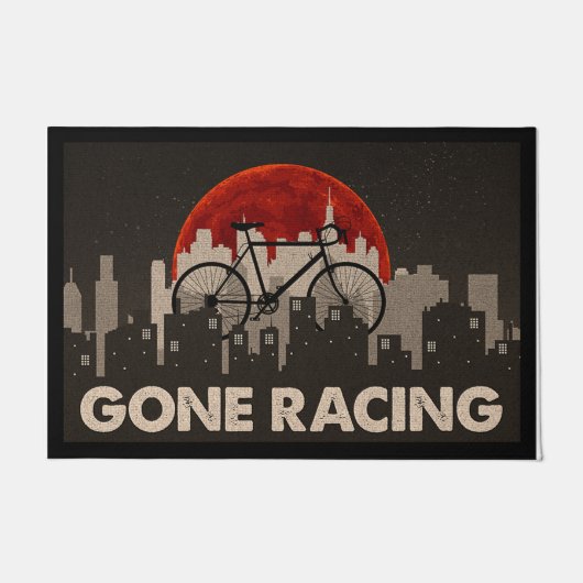 Gone Racing Doormat, Cool Black Mat (Voorkant)