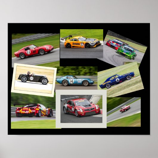 Gone Racing Poster (Voorkant)