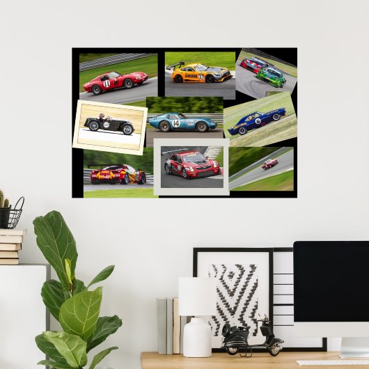 Gone Racing Poster (Thuiskantoor)