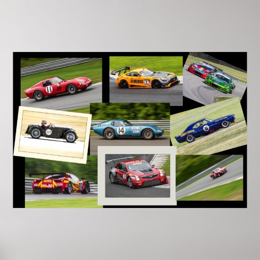 Gone Racing Poster (Voorkant)