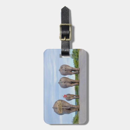 Gone reizend Bagagelabel (Voorkant verticaal)