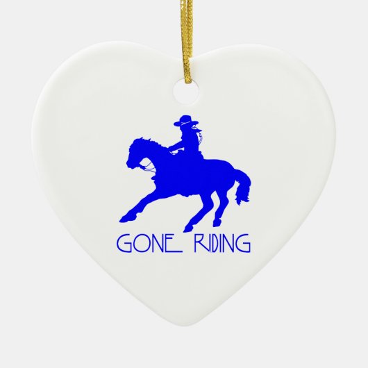 GONE RIDING CHRISTMAS ORNAMENT (Voorkant)