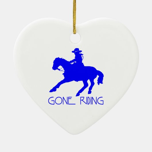 GONE RIDING CHRISTMAS ORNAMENT (Achterkant)