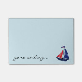 Gone Sailing Post-it® Notes