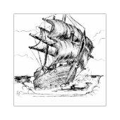 Gone Sailing Rubberstempel (Afrduk)