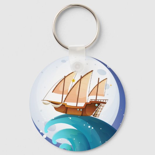 Gone Sailing Sleutelhanger (Voorkant)