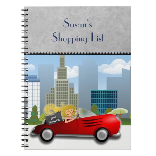 Gone Shopping Journal-Notitieboek Notitieboek (Voorkant)