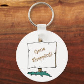 Gone Shopping Sleutelhanger (Voorkant)