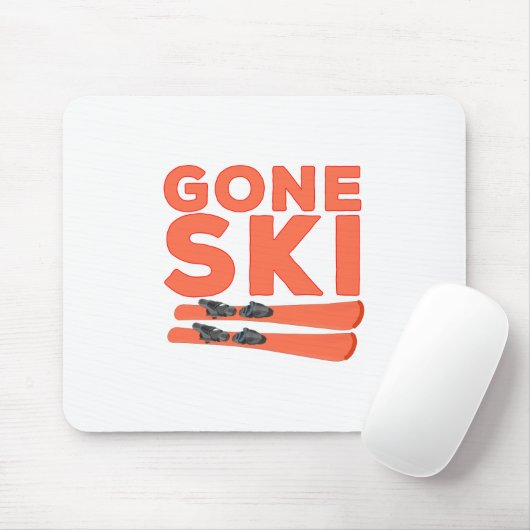 Gone Ski Muismat (Met muis)