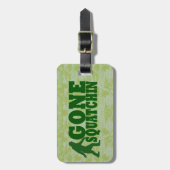 Gone squatchin bagagelabel (Voorkant verticaal)