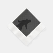 Gone Squatchin Bigfoot Carbon Fiber Print Servet (Hoek)