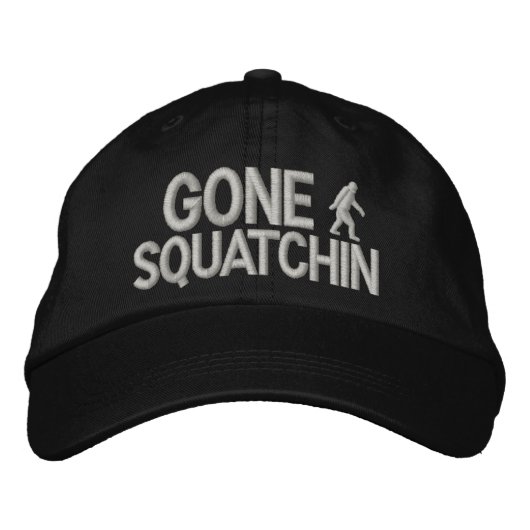 Gone Squatchin bigfoot logo Pet (Voorkant)