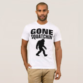 GONE SQUATCHIN BIGFOOT T-shirts (Voorkant volledig)