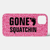 GONE SQUATCHIN BLACK PINK GLITTER FOTO Case-Mate iPhone CASE (Achterkant (horizontaal))