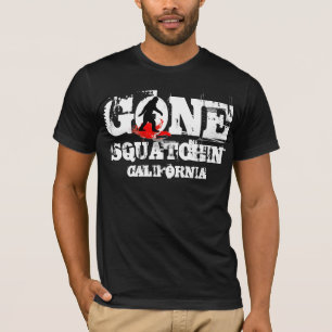 Gone Squatchin *Black squatch* T-shirt