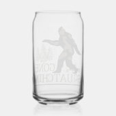 Gone Squatchin Blikvorm Glas (Achterkant)