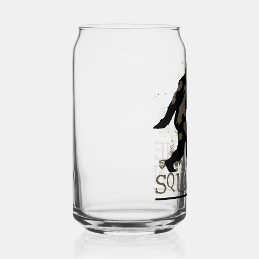 Gone Squatchin Blikvorm Glas (Rechts)