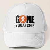 Gone Squatchin Blue Trucker Pet (Voorkant)