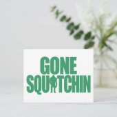 Gone Squatchin Briefkaart (Staand voorkant)