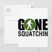 Gone Squatchin Briefkaart (Voorkant / Achterkant)