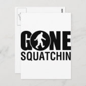 Gone Squatchin Briefkaart (Voorkant / Achterkant)