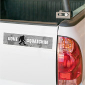 Gone Squatchin Bumpersticker (Op Truck)