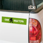 Gone Squatchin Bumpersticker (Op Truck)