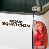 Gone Squatchin Bumpersticker (Op Truck)