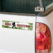 Gone Squatchin Bumpersticker (Op Truck)