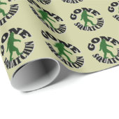 Gone Squatchin Cadeaupapier (Rol Hoek)